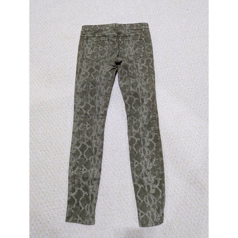 Rich & Skinny Women's Green Mid-Rise Skinny Jeans Size 26 - Picture 4 of 5